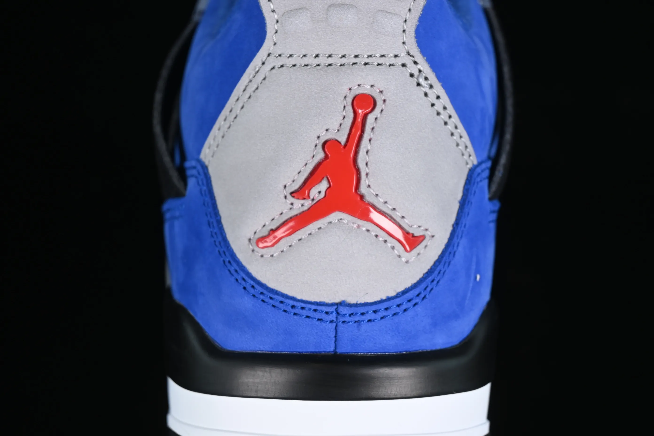 All Categories Air Jordan Jordan Series Basketball Shoes Air Jordan 4 GX Foreign Trade Edition Air Jordan 4 Retro "Eminem Encore" AJ4 Joe 4 Helm Blue Suede Basketball Shoes